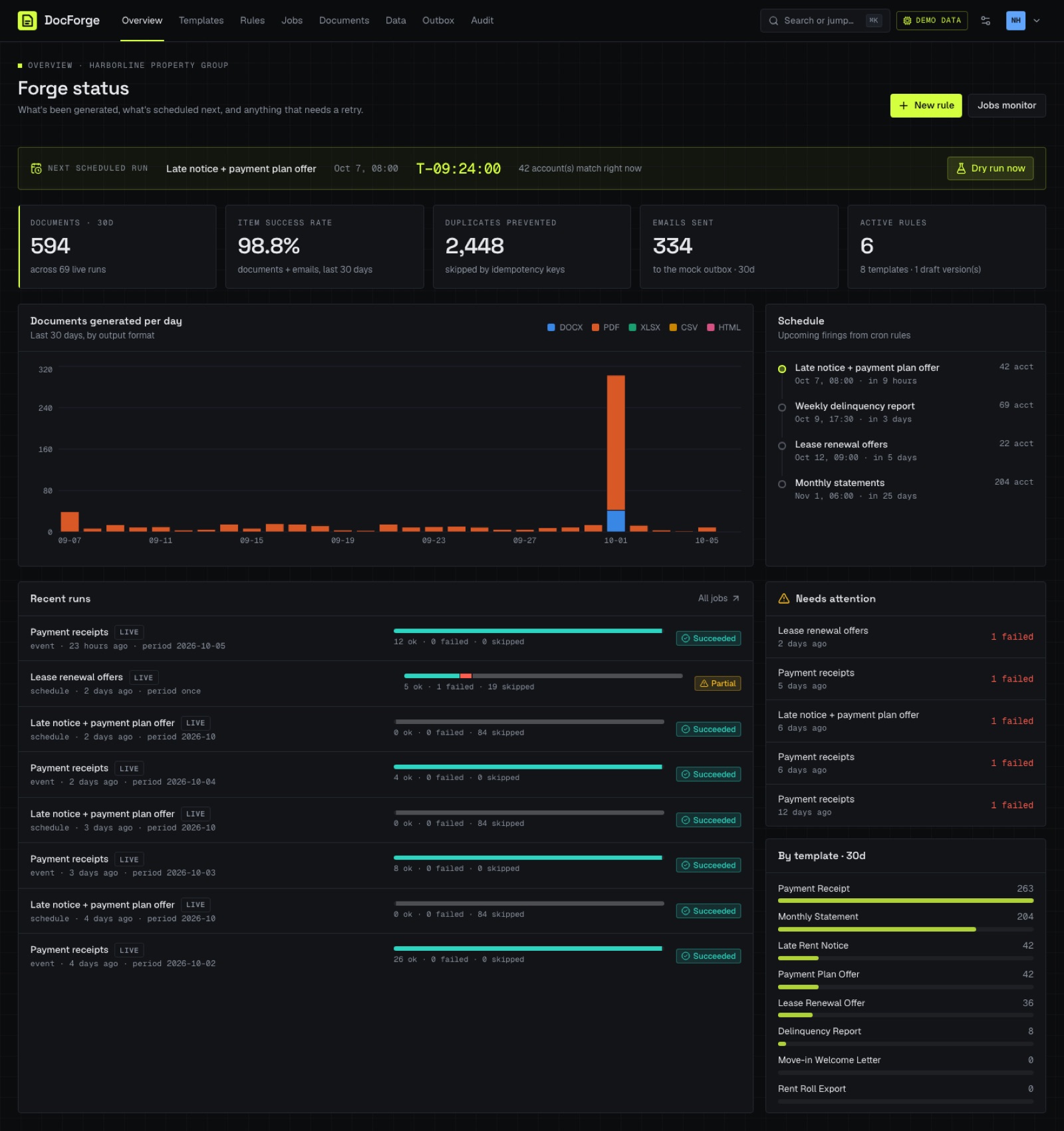 DocForge overview